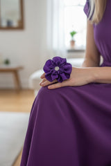 Handmade Adjustable Poppy Flower Ring – Statement Floral Jewelry Gift for Mom & Girlfriend