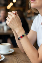 Big Crystal Cube Bead Bracelet – Modern Classic Sparkle