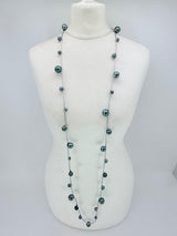 5 Strand Faux Pearl Necklace | Layered Statement Necklace for Weddings & Parties