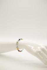 Small Crystal Cube Bead Picasso Bracelet – Modern Classic Sparkle