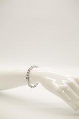 Small Crystal Cube Bead Picasso Bracelet – Modern Classic Sparkle