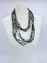 Jianhui London - 5-Strand Polymer Cubic Squares Necklace