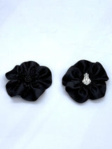 Handmade Poppy Clip-On Earrings – Sustainable Statement Floral Jewelry Gift for Her