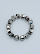 Big Crystal Cube Bead Bracelet – Modern Classic Sparkle
