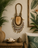 Asmat Kina Shell Ceremonial Necklace – Handmade Tribal Dowry & Statement Jewellery