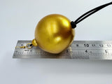 Giant Wooden Bead Dangle Earrings | Handmade Recycled Wood Statement Jewellery