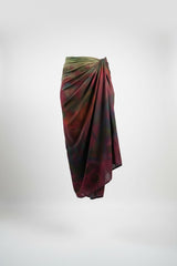 Hand Dyed Light Cotton Sarong – Versatile Beach Wrap, Skirt & Top