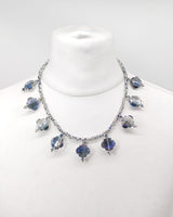 Handmade Vintage Czech crystal beads Necklace