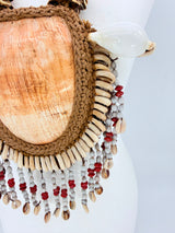 Asmat Kina Shell Ceremonial Necklace – Handmade Tribal Dowry & Statement Jewellery