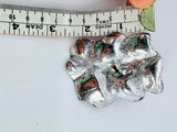 Handmade Water Drop Recycled Plastic Statement Ring – Lightweight Contemporary Jewellery