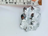 Handmade Water Drop Recycled Plastic Statement Ring – Lightweight Contemporary Jewellery