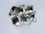 Handmade Water Drop Recycled Plastic Statement Ring – Lightweight Contemporary Jewellery