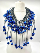Handmade Faux Pearl Statement Necklace – Elegant Jewelry