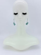 Handmade Faux Pearl Dangle Earrings – Lightweight Statement Wedding Jewelry