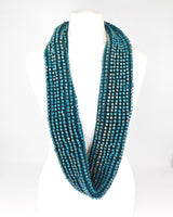 Hand-Painted Pashmina Infinity Scarf – Sustainable Luxury Accessory