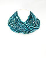 Hand-Painted Pashmina Infinity Scarf – Sustainable Luxury Accessory