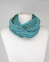 Hand-Painted Pashmina Infinity Scarf – Sustainable Luxury Accessory