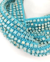Hand-Painted Pashmina Infinity Scarf – Sustainable Luxury Accessory