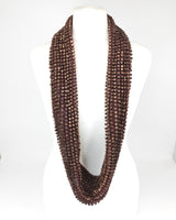 Hand-Painted Pashmina Infinity Scarf – Sustainable Luxury Accessory
