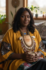 Asmat Kina Shell Ceremonial Necklace – Handmade Tribal Dowry & Statement Jewellery