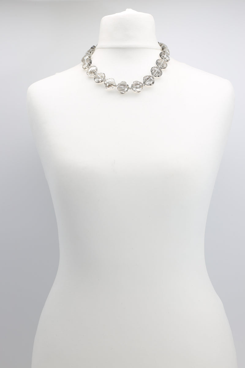 Vintage Czech glass Necklace - Short