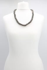 Clustered Crystal Necklace - Short