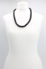 Clustered Crystal Necklace - Short