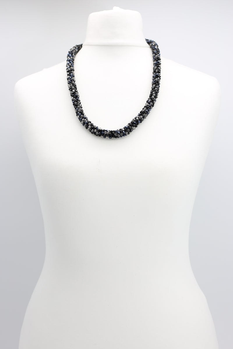 Clustered Crystal Necklace - Short