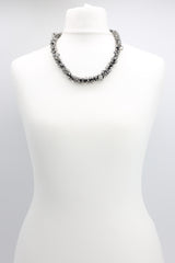 Clustered Crystal Necklace - Short
