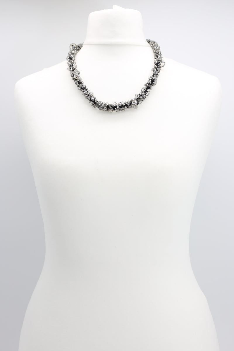 Clustered Crystal Necklace - Short