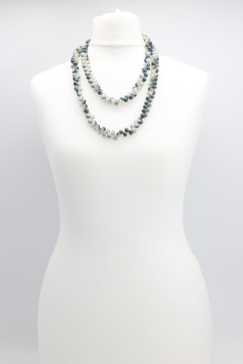 VERSATILE Vintage GLASS PEARLS NECKLACES