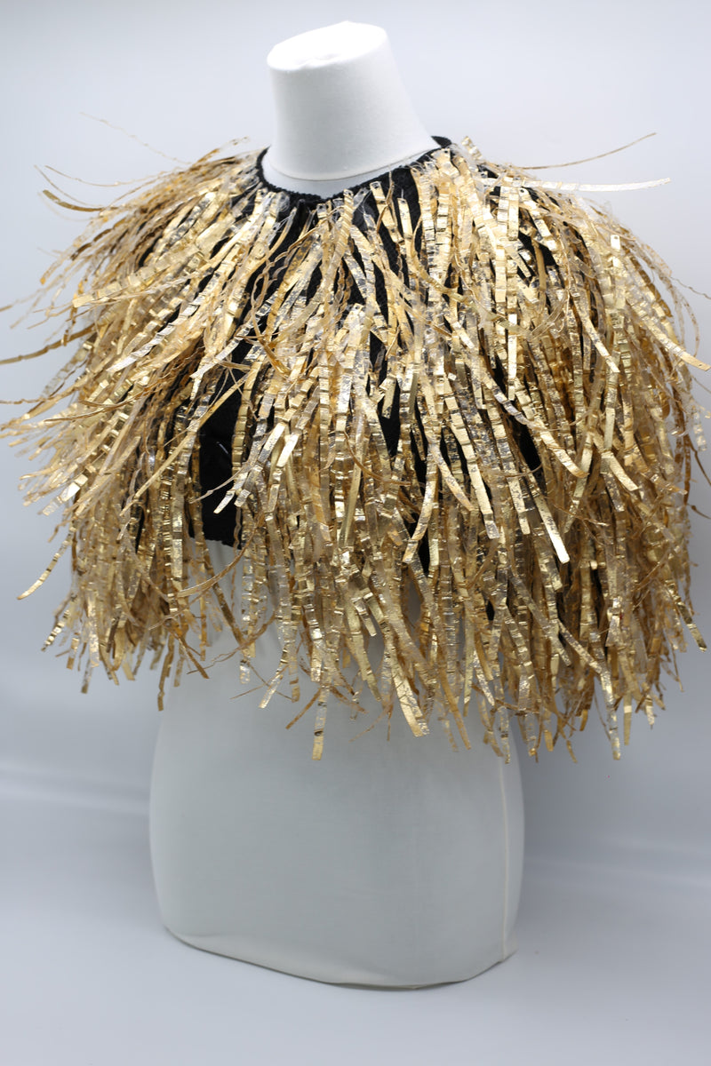 Cape Style Recycled Plastic Fringe Necklace