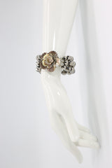 Vintage crystal Flower Bracelet