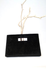 Mid Asia Vintage Fabric Hand Bag with gold chain sling