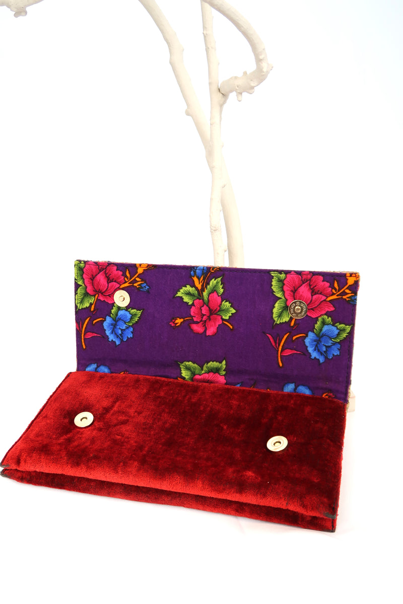 Mid Asia Vintage Fabric Hand Bag