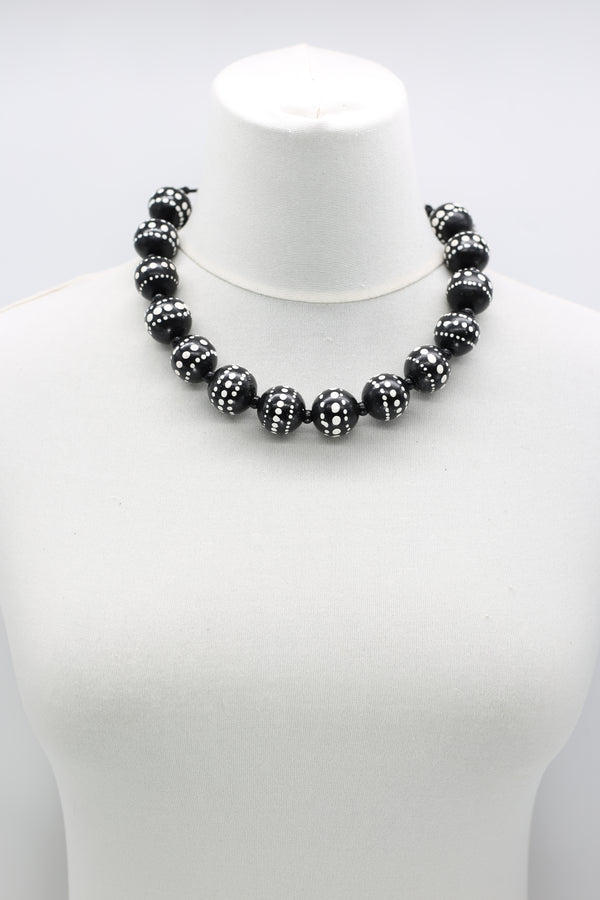 Infinity beads necklace - Jianhui London