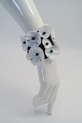 Recycled Plastic Bottles Poppy With Elastic Band Bracelet