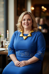 Handmade Recycled Wood Heart Necklace – Eco-Friendly Statement Jewelry - Short