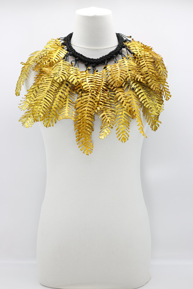 Recycled Plastic Bottles Palm Trees Necklace - Jianhui London