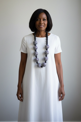 SUPER GIANT BEADS NECKLACES HANDMADE FROM RECYCLED WOOD