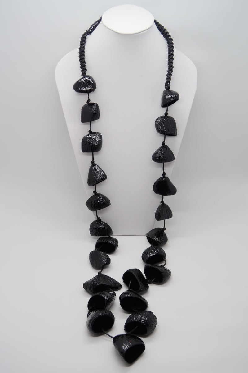 Handmade Pangium Seed Necklace – Bold, Lightweight, and Perfect for Every Occasion