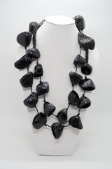 Handmade Pangium Seed Necklace – Bold, Lightweight, and Perfect for Every Occasion