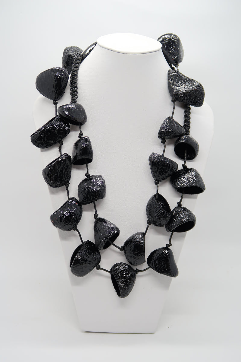 Handmade Pangium Seed Necklace – Bold, Lightweight, and Perfect for Every Occasion