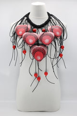5-Infinity heart - necklace with beads on fringe - Pre Order - Jianhui London