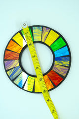 Unique Handmade Mosaic Bracelet – Sustainable Recycled Materials - Medium