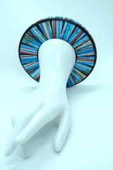 Unique Handmade Mosaic Bracelet – Sustainable Recycled Materials - Medium