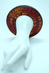 Unique Handmade Mosaic Bracelet – Sustainable Recycled Materials - Medium