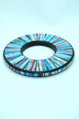 Unique Handmade Mosaic Bracelet – Sustainable Recycled Materials - Medium