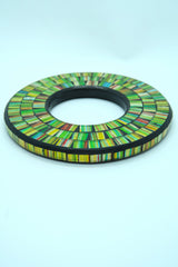 Unique Handmade Mosaic Bracelet – Sustainable Recycled Materials - Medium