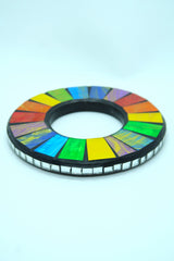 Unique Handmade Mosaic Bracelet – Sustainable Recycled Materials - Medium